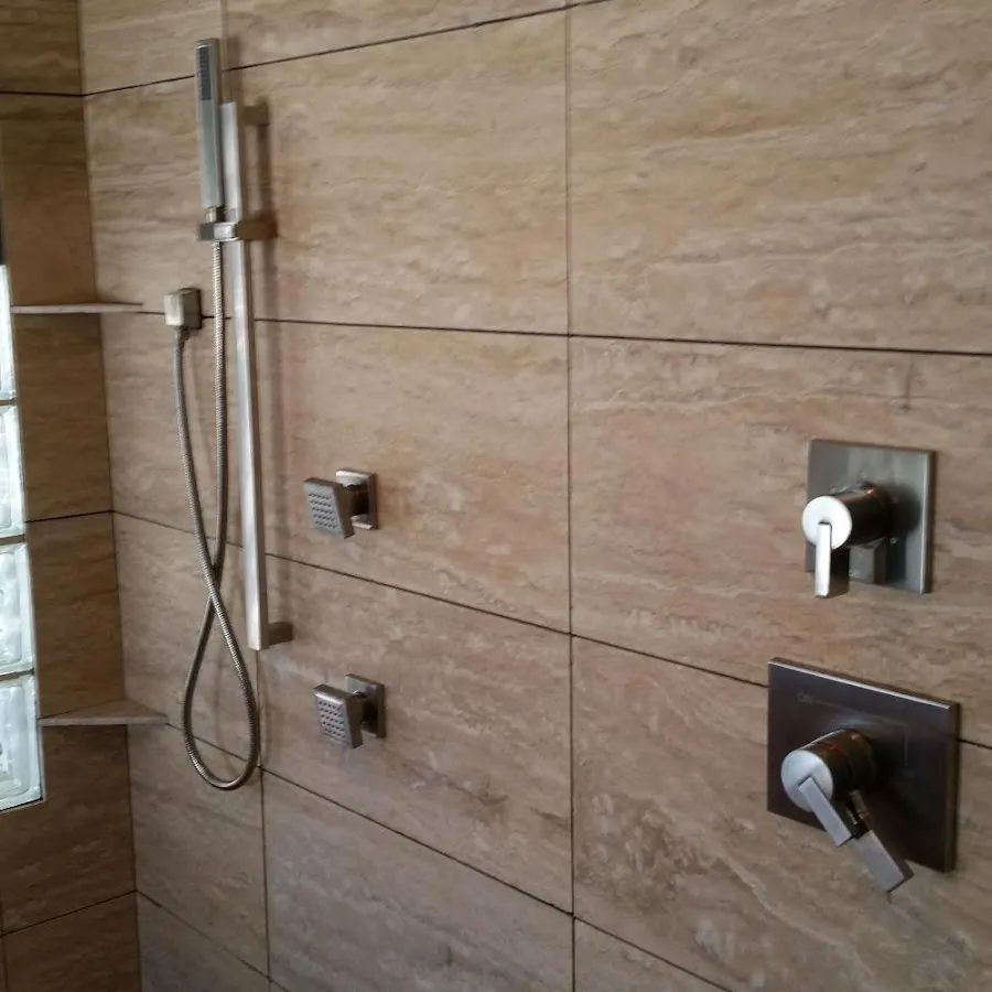 Shower fixture installation for Water Heater Replacement in University City